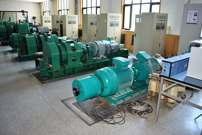 灵山某热电厂使用我厂的YKK高压电机提供动力